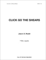 Click Go the Shears TTBB choral sheet music cover